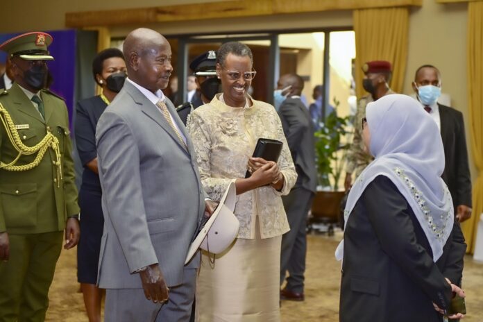 Museveni welcoming NAM